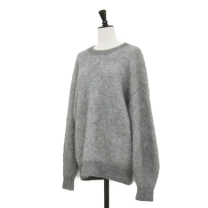 ファー ボリュームスリーブ プルオーバー / ニット クルーネック 長袖 ウール