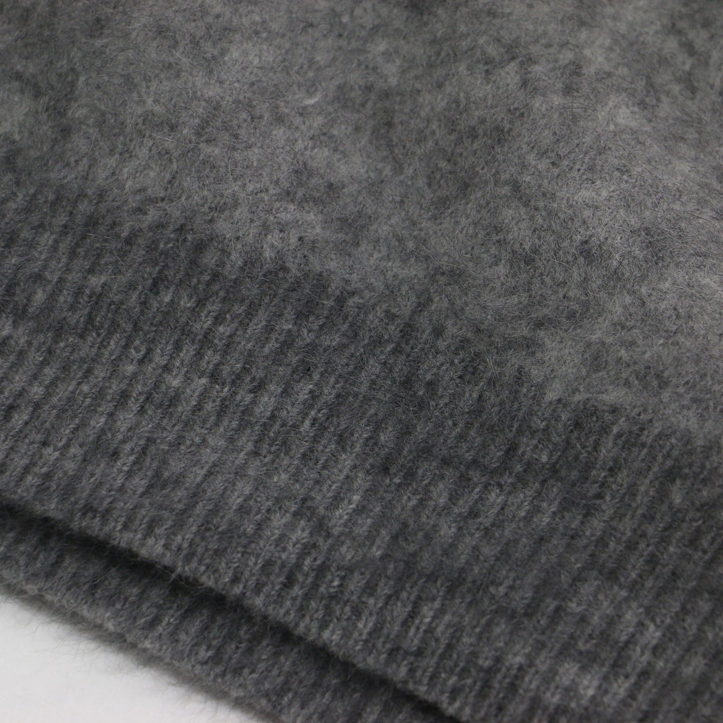 ファー ボリュームスリーブ プルオーバー / ニット クルーネック 長袖 ウール