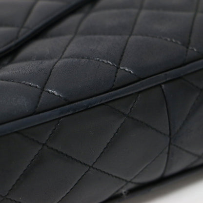 マトラッセ チェーン ショルダーバッグ / 斜め掛け 肩掛け ココマーク タッセル キルティング ラムレザー