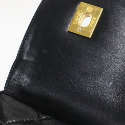 マトラッセ チェーン ショルダーバッグ / 斜め掛け 肩掛け ココマーク タッセル キルティング ラムレザー