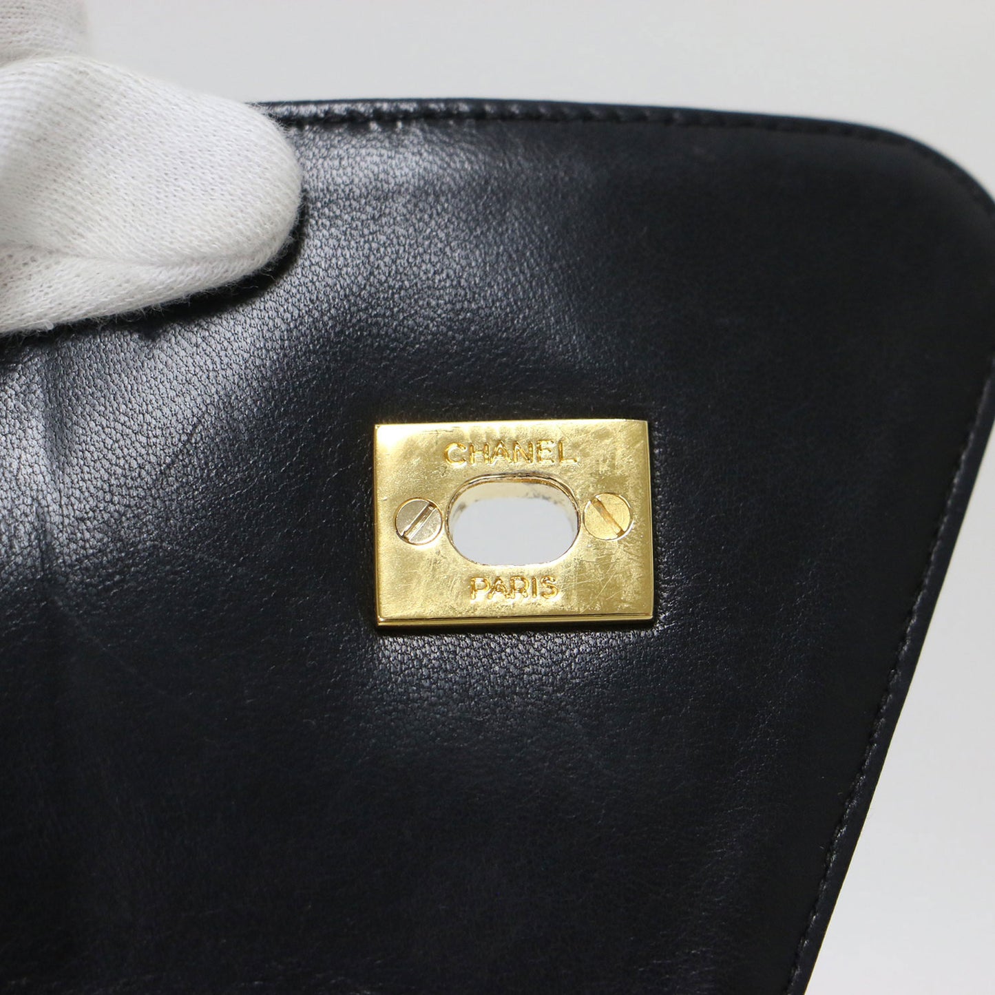 マトラッセ チェーン ショルダーバッグ / 斜め掛け 肩掛け ココマーク タッセル キルティング ラムレザー