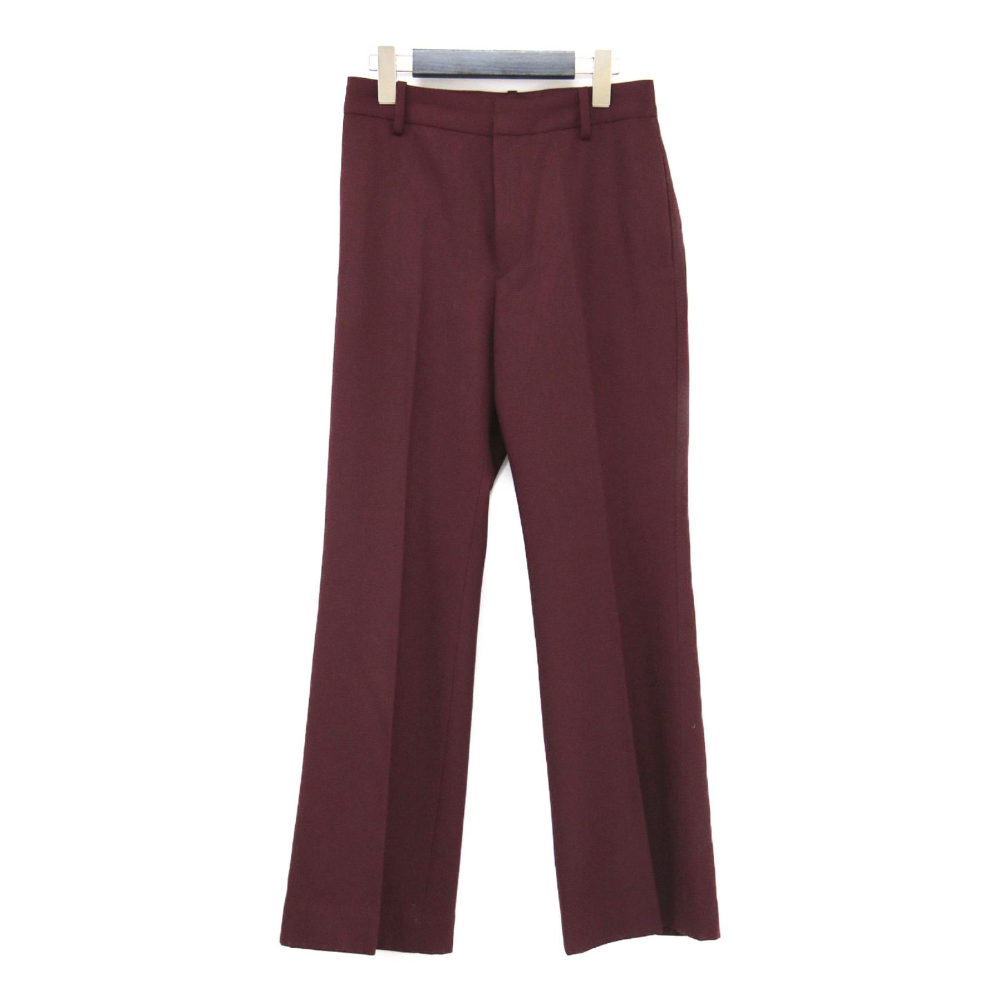 21秋冬 スタンダード パンツ / スラックス フレア センタープレス ウール