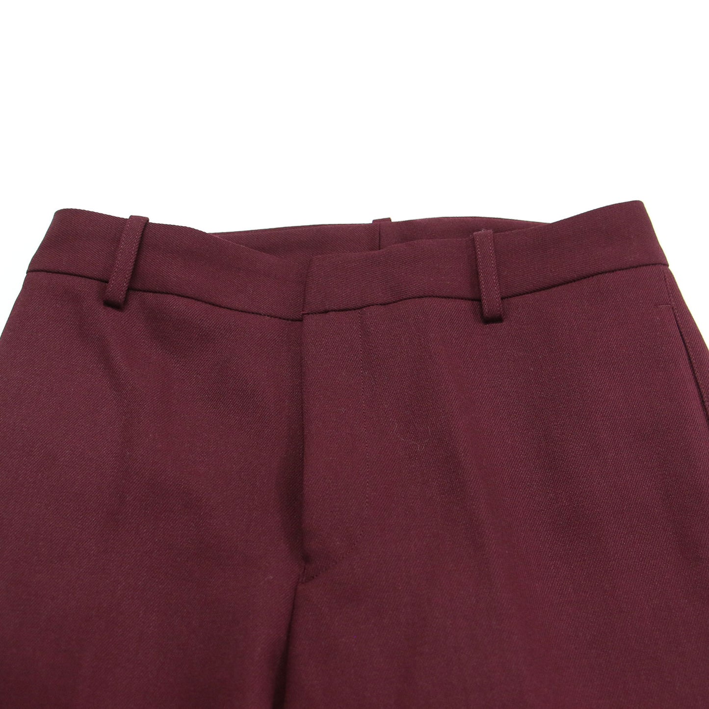 21秋冬 スタンダード パンツ / スラックス フレア センタープレス ウール
