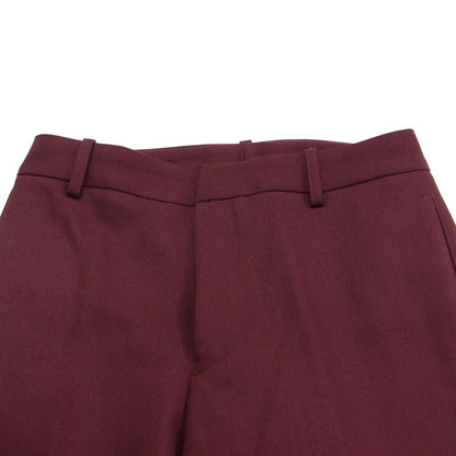 21秋冬 スタンダード パンツ / スラックス フレア センタープレス ウール