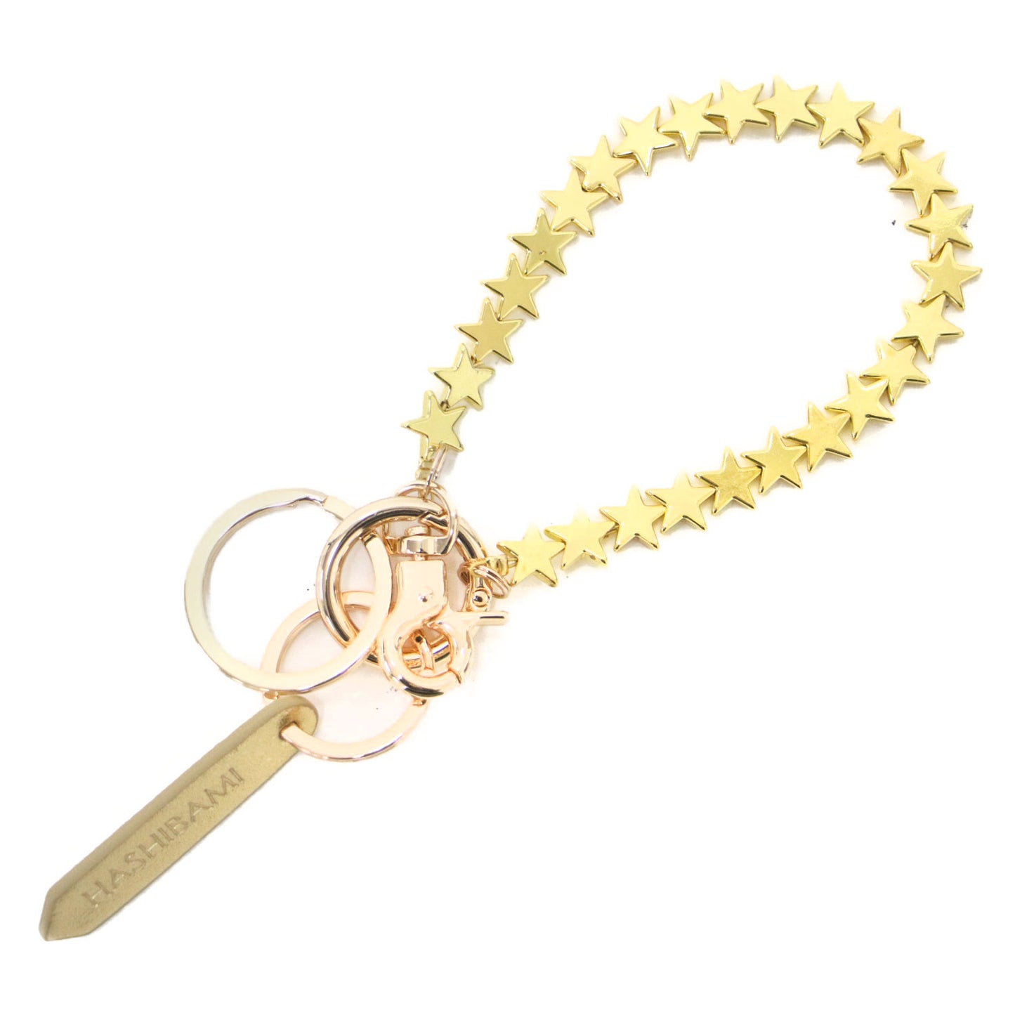 25春夏 ヘマタイト スター スマホ ハンドストラップ / キーリング バッグチャーム 星