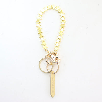 25春夏 ヘマタイト スター スマホ ハンドストラップ / キーリング バッグチャーム 星