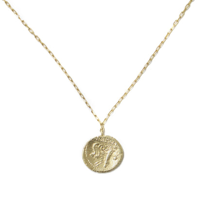 25春夏 コイン チャーム ネックレス / AM Vejovis Minerva 60 ペンダント チェーン SV925