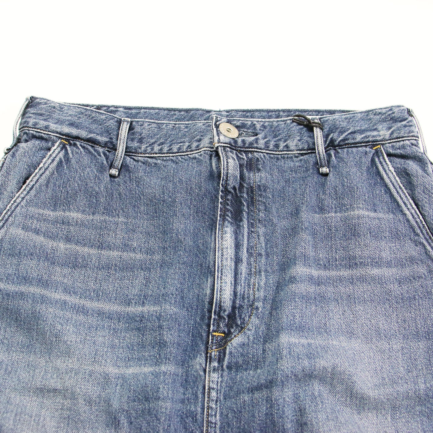 × L'Appartement 別注 25秋冬 デニム スカート / DENIM SKIRT マキシ Iライン カットオフ コットン