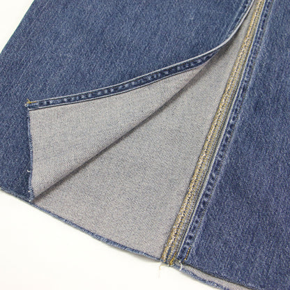 × L'Appartement 別注 25秋冬 デニム スカート / DENIM SKIRT マキシ Iライン カットオフ コットン