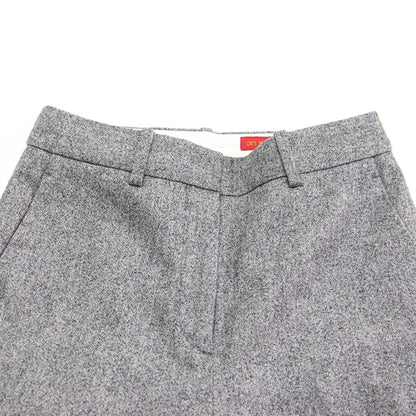 20秋冬 ウール ツイード シガレットパンツ / スラックス テーパード スリム