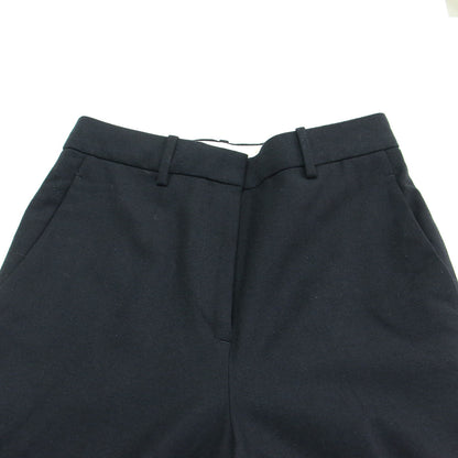21秋冬 ウール フランネル シガレット パンツ / スラックス テーパード スリム センタープレス