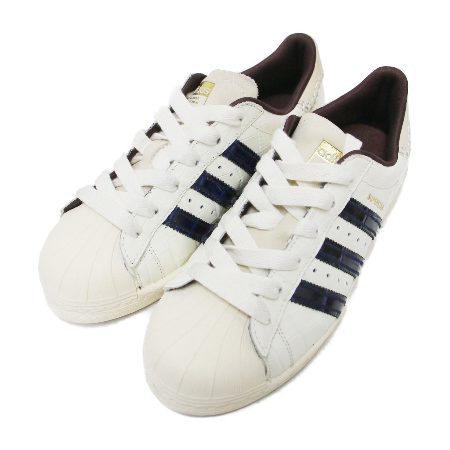 × Wales Bonner 24秋冬 SUPERSTAR JP7161 / スーパースター レザー ローカット レースアップ スニーカー