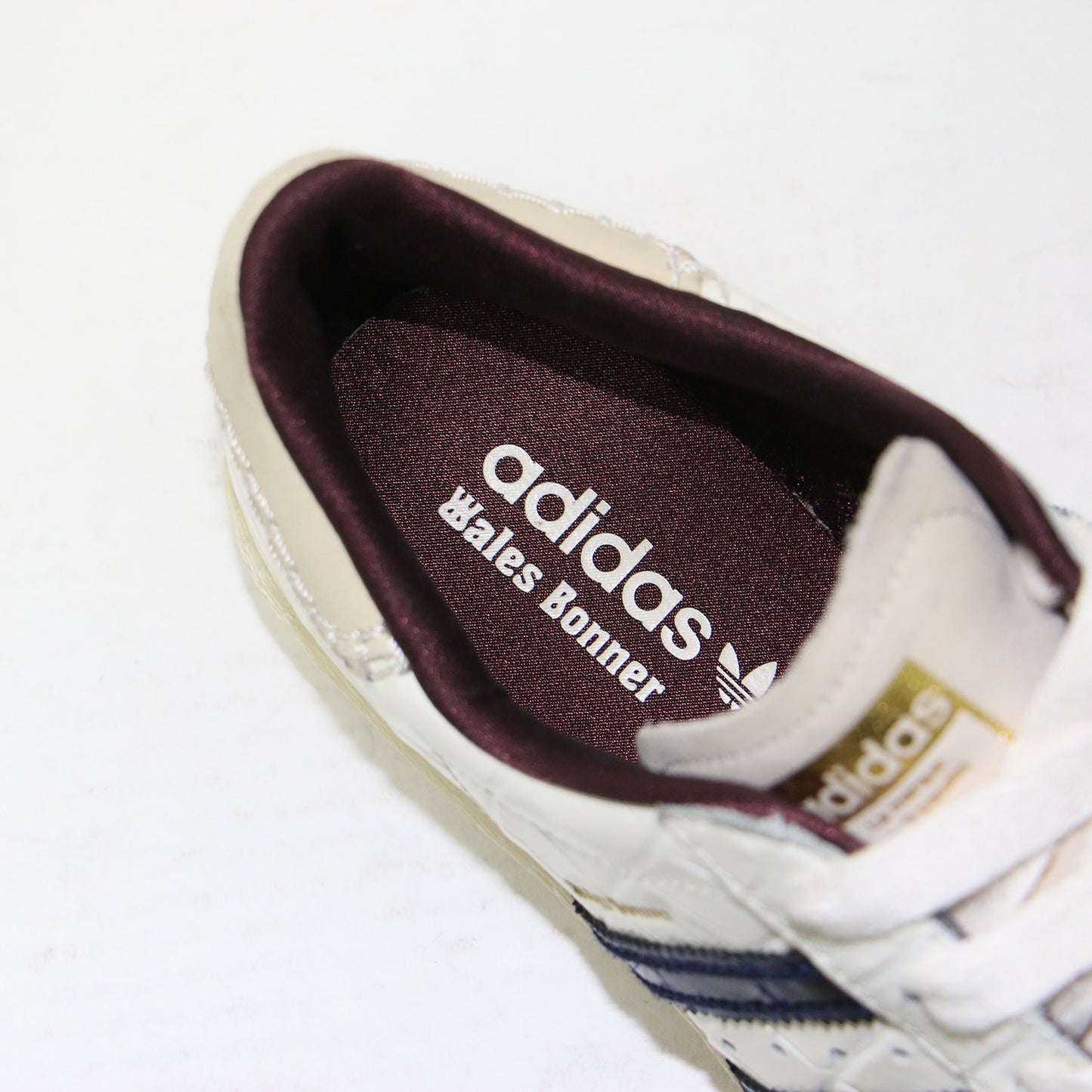 × Wales Bonner 24秋冬 SUPERSTAR JP7161 / スーパースター レザー ローカット レースアップ スニーカー