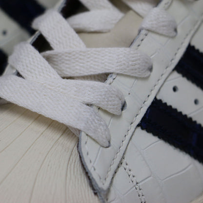 × Wales Bonner 24秋冬 SUPERSTAR JP7161 / スーパースター レザー ローカット レースアップ スニーカー