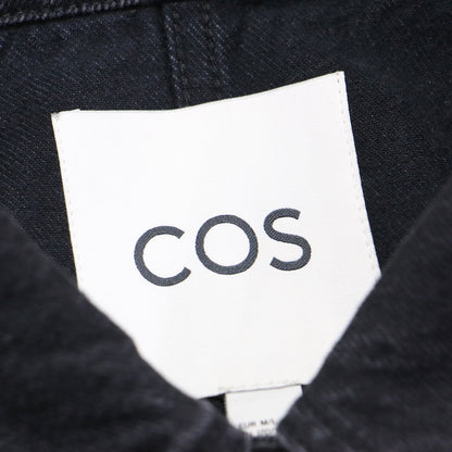 25秋冬 クロップド デニム ジャケット / Gジャン ブルゾン ショート丈 長袖 ワイド コットン