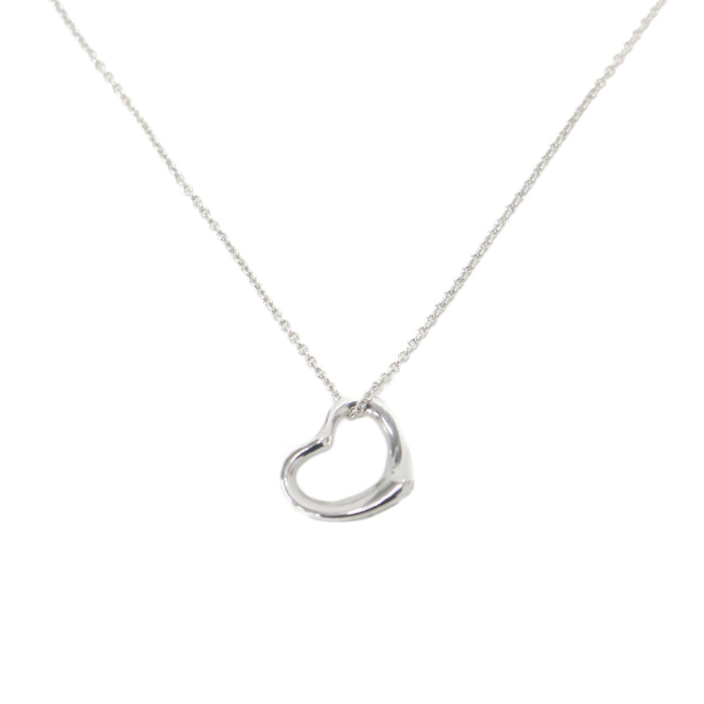 エルサ・ペレッテ オープンハート ネックレス / ペンダント チェーン スターリングシルバー