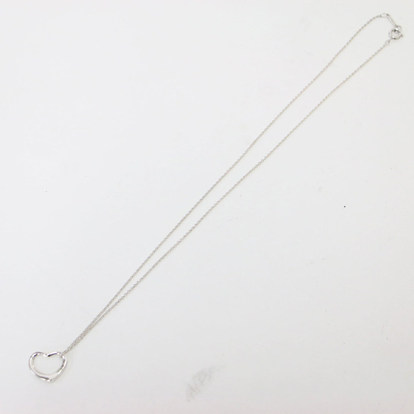 エルサ・ペレッテ オープンハート ネックレス / ペンダント チェーン スターリングシルバー