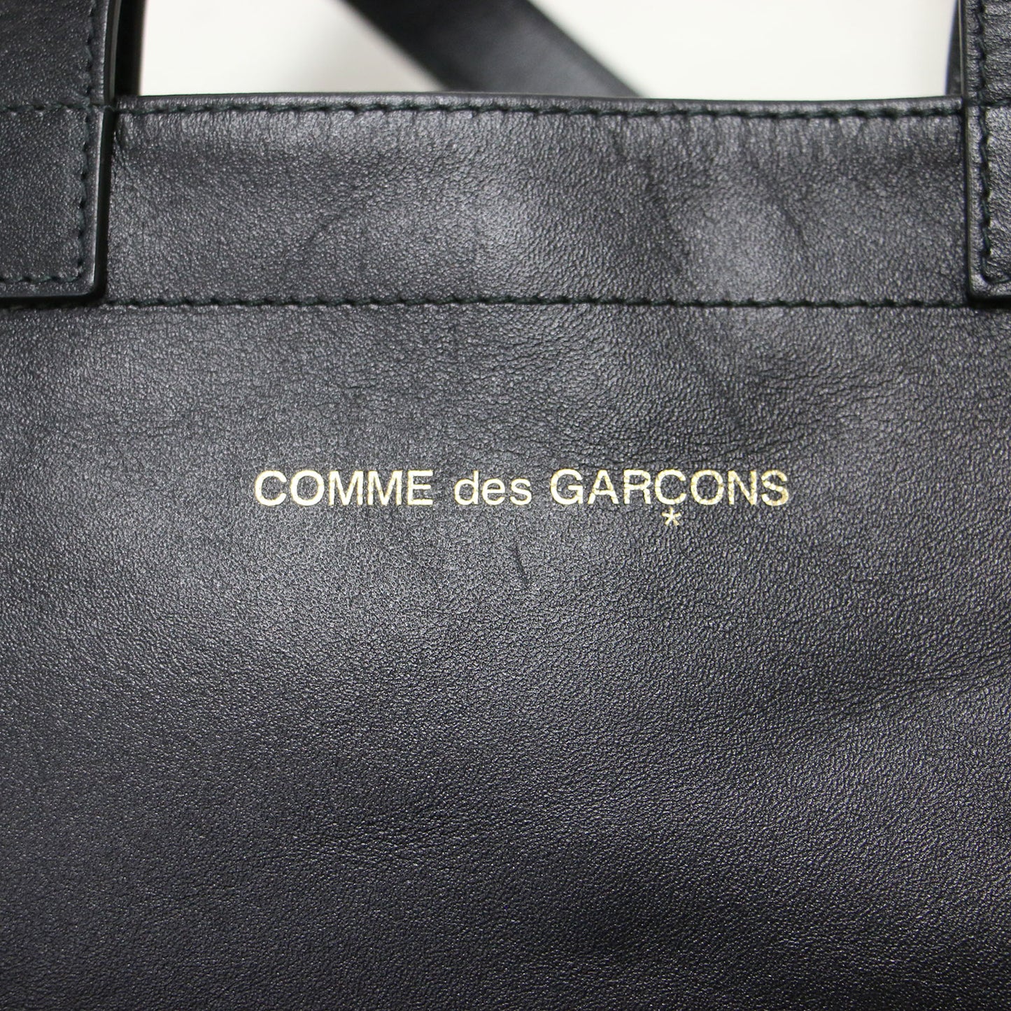 ヒュージロゴ レザー トートバッグ / HUGE LOGO SA9001HL ショルダーバッグ 肩掛け 牛革