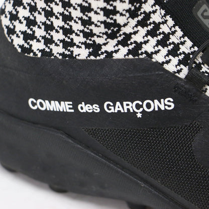 × salomon 21秋冬 千鳥格子 ハイカット スニーカー / ハウンドトゥース 切替