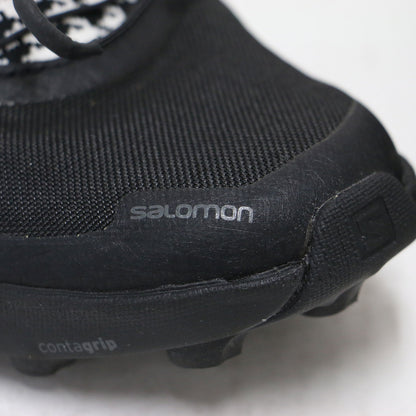 × salomon 21秋冬 千鳥格子 ハイカット スニーカー / ハウンドトゥース 切替