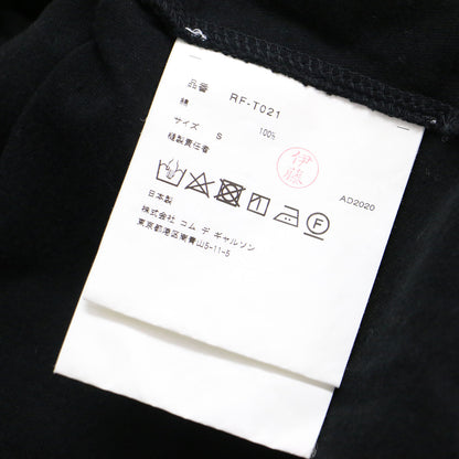 20秋冬 フリル Ｔシャツ ワンピース PF-T021 / ミディ丈 長袖 クルーネック Aライン コットン