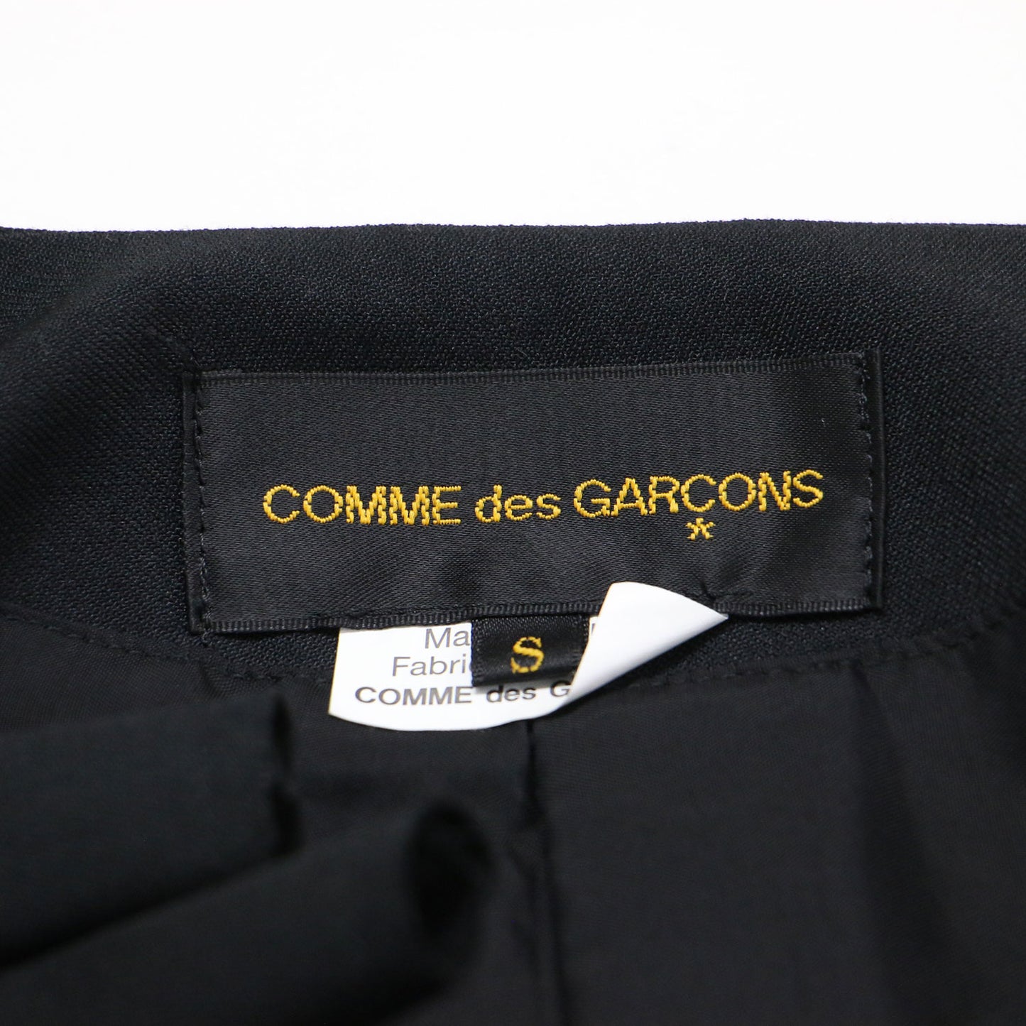 フリル リボン 装飾 ノーカラー ジャケット GQ-J005 / ボレロ ショート丈 七分丈 ウール
