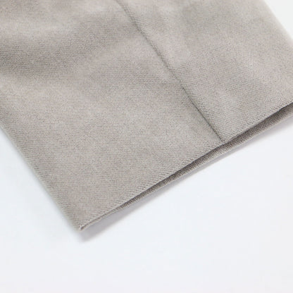 23秋冬 ベッチンシャンブレー Vカラー ジャケット / ノーカラー Vネック ストレッチ コットン