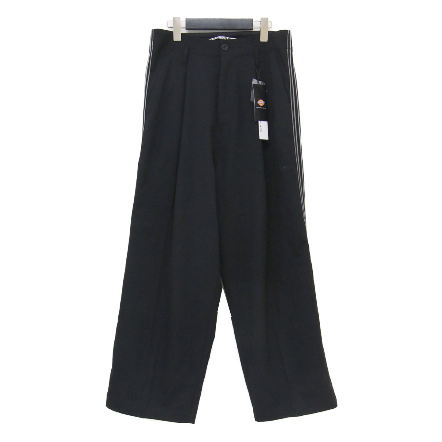 × niko and ... 別注 25秋冬 側章 ワイド パンツ / ハイウエスト タック サイドライン