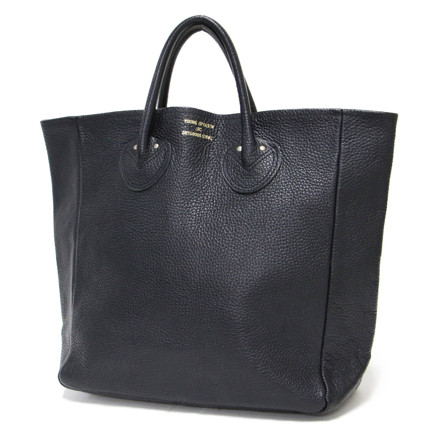 エンボスレザー トート バッグ / EMBOSSED LEATHER TOTE BAG スクエア