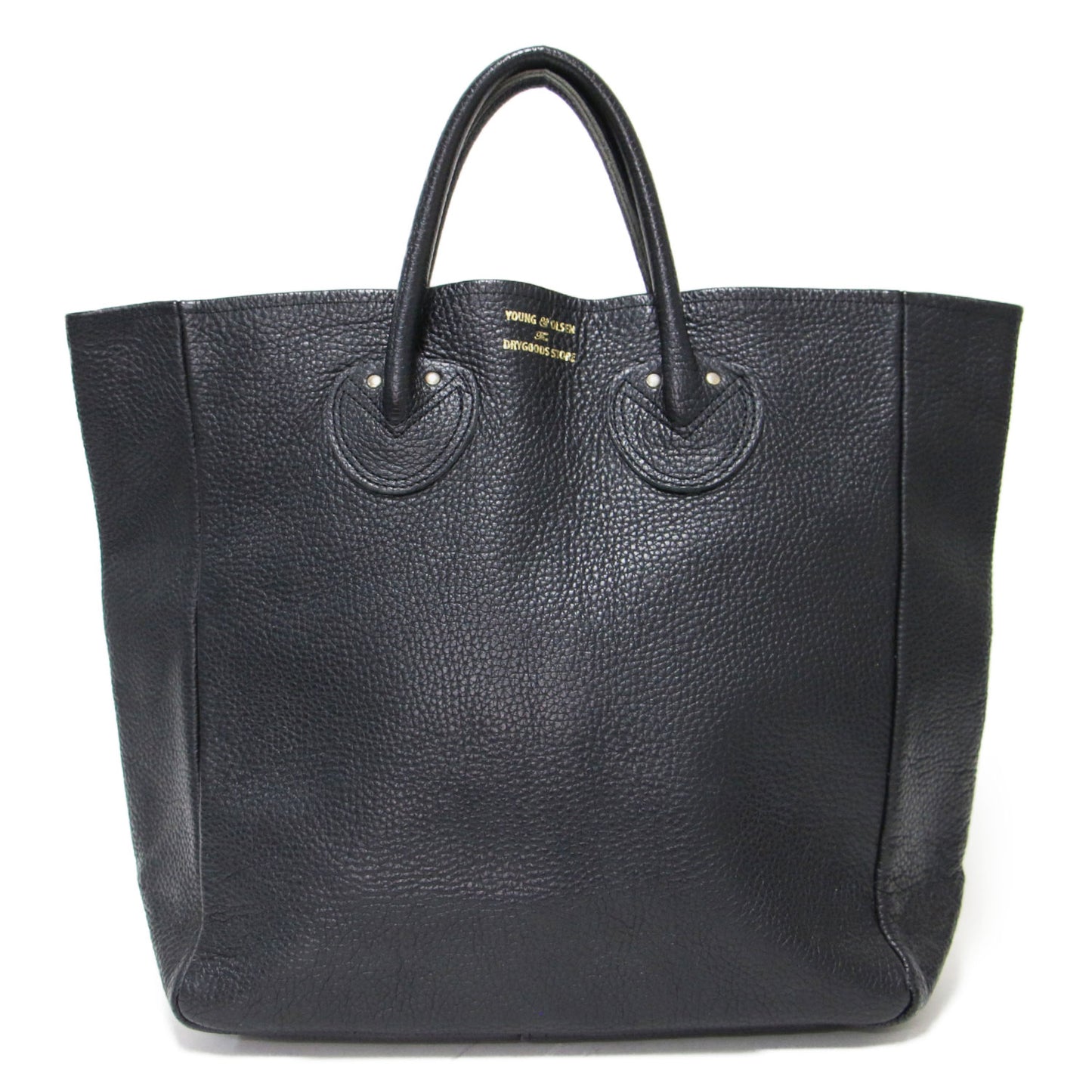 エンボスレザー トート バッグ / EMBOSSED LEATHER TOTE BAG スクエア