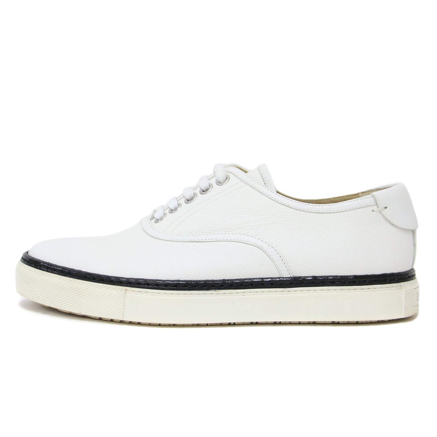 レザー ローカット スニーカー / デッキシューズ レースアップ