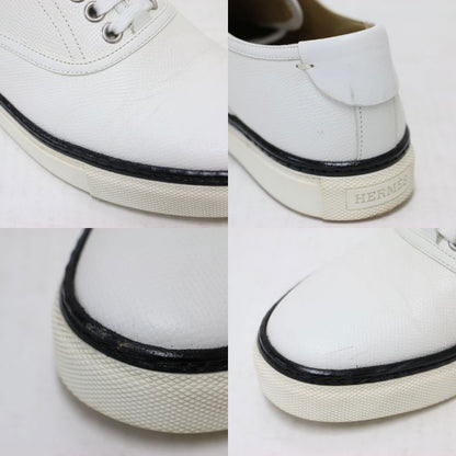 レザー ローカット スニーカー / デッキシューズ レースアップ