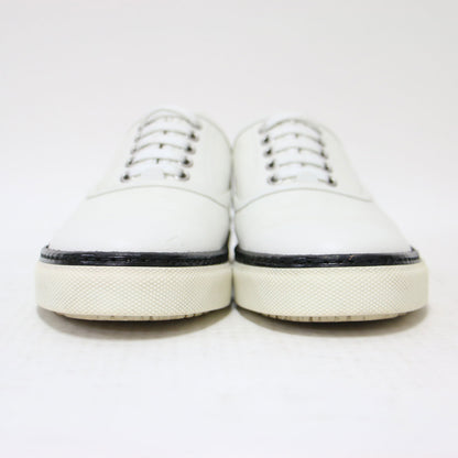 レザー ローカット スニーカー / デッキシューズ レースアップ