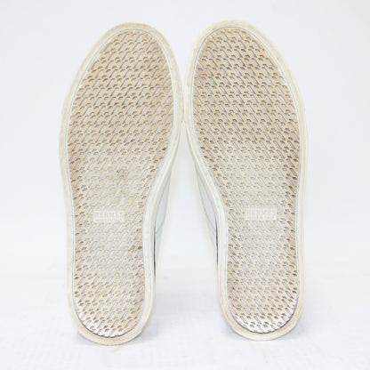 レザー ローカット スニーカー / デッキシューズ レースアップ