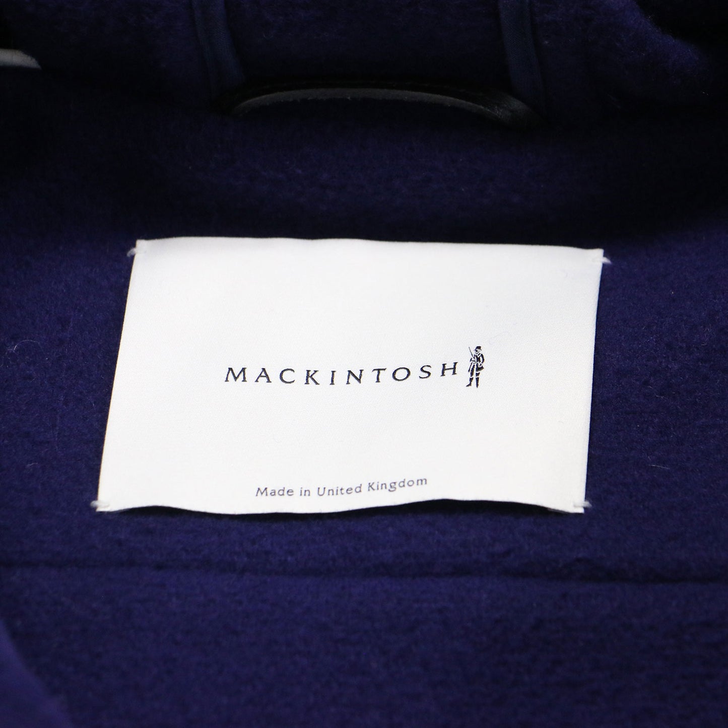 ヘリンボーン柄 ダッフルコート / LDS WEIR ロング フード付き トグル釦 ウール