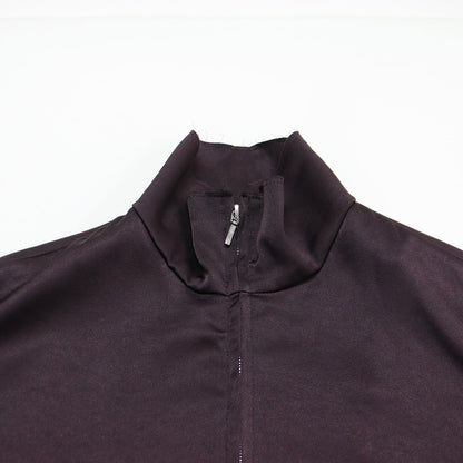 25秋冬 フェクダ サテン ブルゾン / Phekda satin blouson トラックジャケット ジップアップ 長袖 スタンドカラー