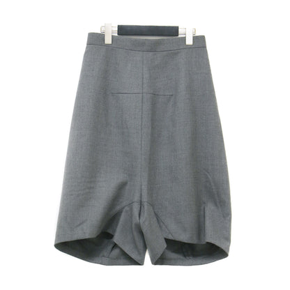 ウール タック サルエルパンツ JH-P020 / ハーフパンツ 膝丈