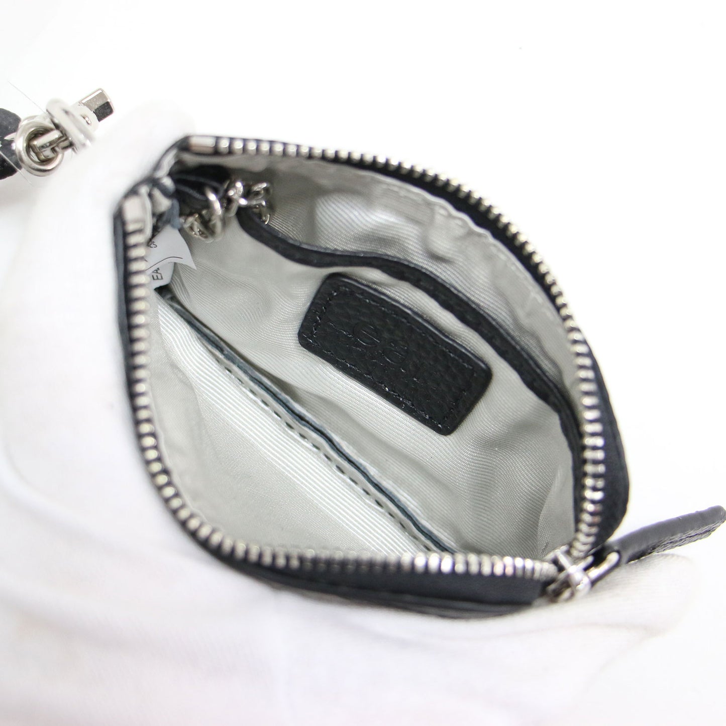 ✕ PEZ レザー モバイルストラップ ショルダー / WEB限定追加 ポーチ 猫と犬柄 ロゴ 刺繍 ユニセックス