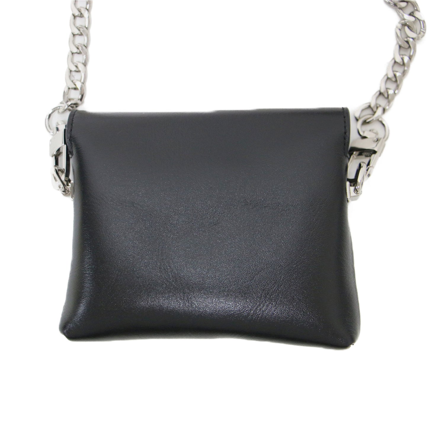 25秋冬 チェーン ベルト ポーチ / CHAIN BELT POUCH ファニーパック ヒップバッグ ウエストポーチ レザー