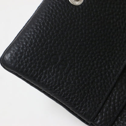 × PEZ コラボ 23秋冬 本革 コンパクト 刺しゅう 折り財布 / ウォレット 二つ折り ウエディング柄 ペッツ カウレザー