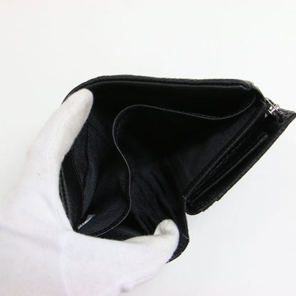 × PEZ コラボ 23秋冬 本革 コンパクト 刺しゅう 折り財布 / ウォレット 二つ折り ウエディング柄 ペッツ カウレザー