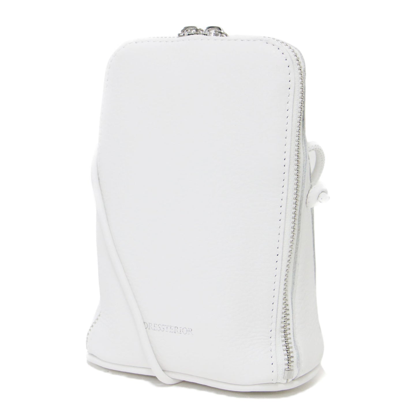 25春夏 シュリンクレザー マルチポーチ / ポシェット 肩掛け クロスボディ カウレザー