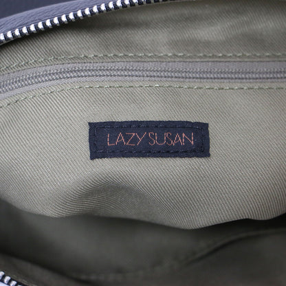 25秋冬 3WAY ショルダーバッグ / クロスボディ 巾着 サイドファスナー シルバー金具