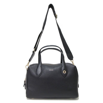 2WAY ボストン バッグ / ハンドバッグ ショルダー 肩掛け クロスボディ A5サイズ 薄型