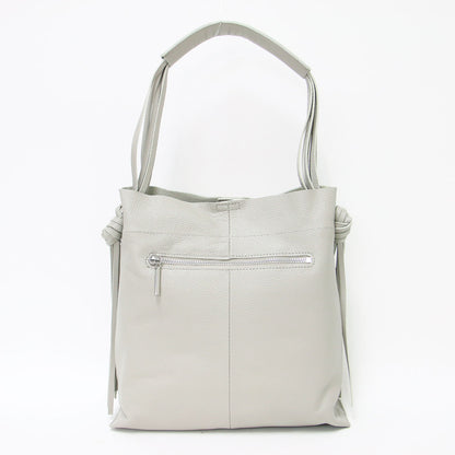 サイドタッセル ショルダーバッグ / トートバッグ 肩掛け 斜め掛け 縦型 レザー