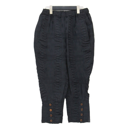 22春夏 エステルツイル ドット柄 ジョッパーズ パンツ / クロップド丈 ウエストゴム