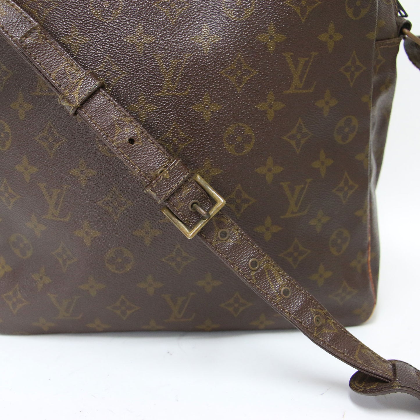 モノグラム マルソー / ショルダーバッグ 斜め掛け 肩掛け PVCコーティングキャンバス