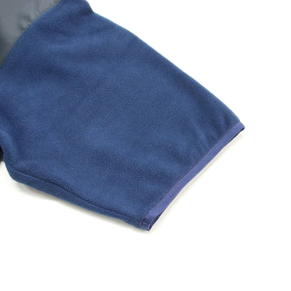 25秋冬 ジップアップ フリース ショートスリーブ ジャケット / ZIP UP FLEECE SHORT SLEEVE JACKET スタンドカラー 半袖