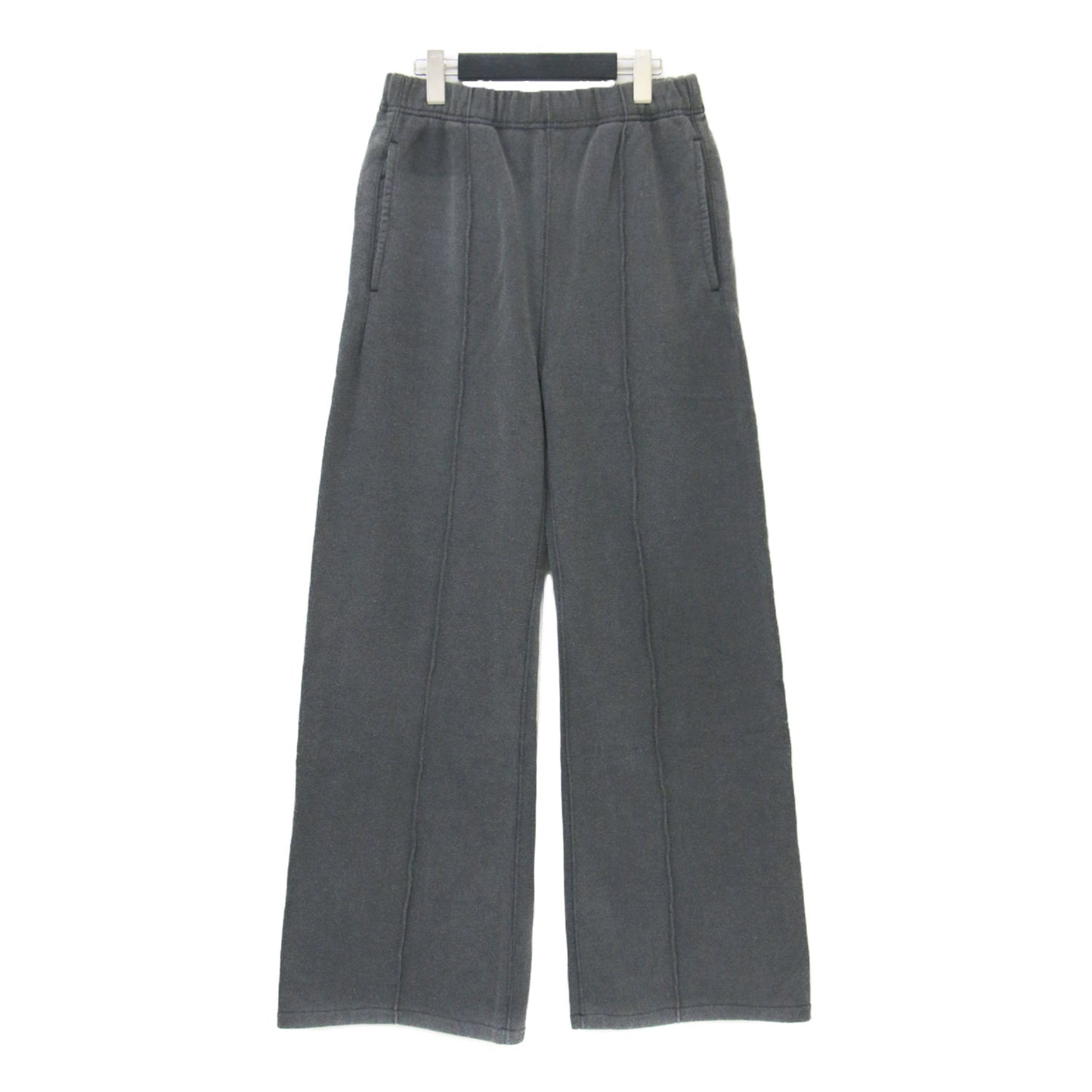 25秋冬 ストレート スウェット パンツ / FROSTING COTTON FLEECE PANTS ピンタック コットン