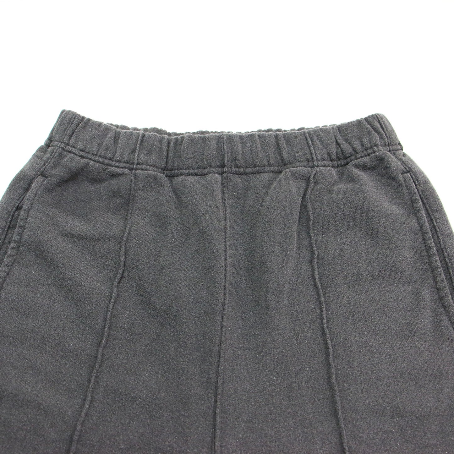 25秋冬 ストレート スウェット パンツ / FROSTING COTTON FLEECE PANTS ピンタック コットン